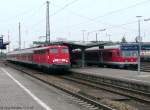 2008 waren in Donauwörth noch lokbespannte Züge allgegenwärtig: Am 17.9.