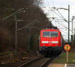 Ein Nachschuss von der 111 126 DB schiebt den RE4 aus Aachen-Hbf nach Dortmund-Hbf kommt aus Richtung Aachen-West,Laurensberg,Richterich, und fährt durch Kohlscheid in Richtung