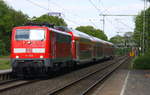 111 128 DB kommt mit einem RE4 Verstärkerzug von Düsseldorf-Hbf nach Aachen-Hbf und kommt aus Richtung