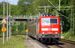 111 147-5 DB kommt mit dem RE4 von Dortmund-HBf nach Aachen-Hbf und kommt aus Richtung