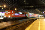 111 150 am RE9 nach Siegen in Köln Hbf am 25.11.2017