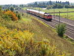 111 017 als RB 51098 von München nach Nürnberg. Am 21.09.17 bei Hebertshausen