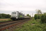 111 222 der Railadventure brachte einige Kuppelwagen am 16.5.19 nach Rheydt um dort wenig später zwei Mireos zu überführen