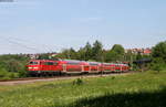 111 076-6 mit dem RE 22033 (Stuttgart Hbf-Tübingen Hbf) bei Kirchentellinsfurt 23.5.19