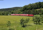 111 073-3 mit dem RE 19423 (Stuttgart Hbf-Aalen Hbf) bei Lorch 2.6.19