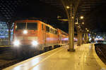 111 143 mit einem Leerpark aus Aachen in Köln Hbf am 27.12.2019