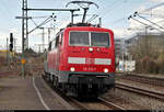 111 212-7 von DB Regio Baden-Württemberg als RE 81783 (RE90) von Stuttgart Hbf nach Nürnberg Hbf, ersatzweise für die noch nicht einsatzbereiten Stadler FLIRT 3 XL der Go-Ahead Baden-Württemberg GmbH (GABW), erreicht den Bahnhof Waiblingen auf Gleis 3.
Eingesetzt wird die Garnitur von der Centralbahn AG (CBB).
Viele Grüße zurück an den Tf!
[11.3.2020 | 13:12 Uhr]