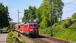 Die ehmalige Schnellzuglokomotive der Baureihe 111-067 aus Stuttgart war am 18.05.2020 auf  dem RE4 unterwegs und konnte in Herzogenrath-Worm aufgenommen werden.
