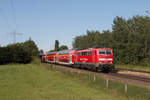 111 067 der Deutschen Bahn AG war am 24.