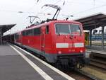 111 149 ist mit RB68 aus Münster in Rheine eingetroffen und fährt in Kürze wieder nach dorthin zurück, 30.08.17