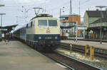 Einen Blick in den Bahnhof Treuchtlingen vor der Modernisierung bald nach dem Jahr 2000 stellt dieses Bild dar.
