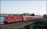 111 126 bringt den RE4 (RE 10415)  WUPPER-Express  nach Dortmund.