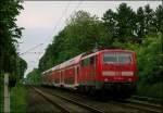 111 158 mit dem RE10433 nach Dortmund zwischen B 29.5 und 29.8 21.5.2009