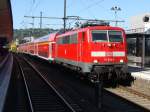 111 089 am 24.6.2009 in Bielefeld Hbf.