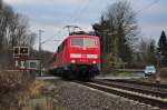 Bald wird dieser Anblick Geschichte, den an diesem Fahrplanwechsel (Dez. 2009) wird auf diese Linie (RE 13) die Eurobahn fahren.