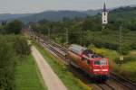 111 062-6 mit 1 Dosto als berfhrung in Denzlingen am 11.08.2010