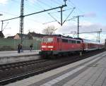 111 138-4 in Lehrte am 27.01.2011.
