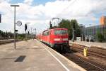 111 089 verlsst Hannover HBF am 12.06.2011.