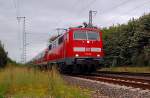 111 155 mit einem RE4 Verstrker bei Wickrath am 12.9.2011