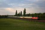 Die 111 119 am 01.05.2012 mit dem IC2417 in Langenfeld.