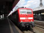 DB 111133-5 at Hannover Hbf on an RE service from Bielefeld to Braunschweig at Hannover Hbf, June 2012.