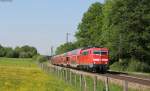 111 181-4 mit dem RE 79025 (Mnchen Hbf-Salzburg Hbf) bei Vogl 18.5.13