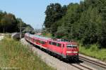 111 199 am 6.8.13 in Ostermnchen nach Salzburg