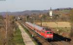 111 062-6 mit der RB 26575 (Offenburg-Basel Bad Bf) bei Denzlingen 19.3.14