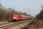 111 051 mit M 79334 am 01.04.2014 bei Haar.