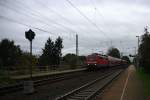 111 126-9 DB kommt die Kohlscheider-Rampe hoch aus Richtung Neuss,Herzogenrath mit einem RE4 aus Dortmund-Hbf-Aachen-Hbf und fährt durch Kohlscheid in Richtung Richterich,Laurensberg,Aachen-West.