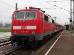 DB Regio 111 049-3 am 04.12.14 in Neckarsulm Bhf 