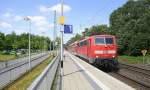 111 127-7 DB kommt mit dem RE4 von Dortmund-HBf nach Aachen-Hbf und kommt aus Richtung