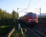 111 113 DB kommt die Kohlscheider-Rampe hoch aus Richtung Neuss,Herzogenrath mit dem RE4 aus Dortmund-Hbf nach Aachen-Hbf und fährt durch Kohlscheid in Richtung