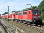 111 081-6 (NVR Nummer 91 80 6 111 081-6 D-DB) am 02.09.2012 gegen 14:06 Uhr in Bad OeynhausenWeitere Bilder zum Thema Bahnfotografie gibt es auf meiner Site unter:  Weitere Bilder zum Thema
