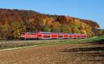 111 179 mit RE am 31.10.2015 bei Darshofen.