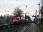 111 150-9 DB  kommt die Kohlscheider-Rampe hoch aus Richtung Neuss,Herzogenrath mit dem RE4 aus Dortmund-Hbf nach Aachen-Hbf und hält in Kohlscheid und fährt dann weiter in Richtung