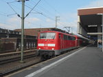111 118 mit RE 4 nach Aachen in Düsseldorf HBF.