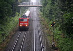 111 111 DB  kommt die Kohlscheider-Rampe hoch aus Richtung Neuss,Herzogenrath mit dem RE4 aus Dortmund-Hbf nach Aachen-Hbf und fährt in Richtung Kohlscheid,