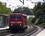 111 105 DB  kommt als Lokzug aus Aachen-Hbf nach Dortmund-Hbf und kommt aus Richtung