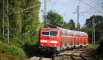 111 121 DB kommt mit dem RE4 von Dortmund-HBf nach Aachen-Hbf und kommt aus Richtung Neuss-Hbf,Mönchengladbach-Hbf,Rheydt-Hbf,Wickrath,Beckrath,Herrath und fährt in Erkelenz ein und