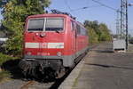111 032 in Mönchengladbach Hbf, 15.10.18.