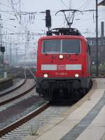 111 139 fhrt in den Bahnhof Bremen ein (21.8.2007)