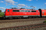 BR 111 092-1 am 9.7.2026 bei Vierkirchen.