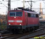 111 147-5. Dortmund Hbf. 24.11.2007.