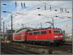 111 123 verlt am 16.09.2007 mit einen Regionalzug Kln Hbf. 