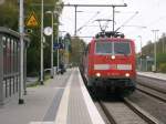 111 147-5 mit RE10420 Wupper-Express nach Aachen bei der einfahrt in Erkelenz