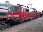 111 102 mit dosto in Mannheim HBF am 15.8.2005