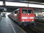 111 147 im Dsseldorfer Hbf mit dem RE nach Dortmund.