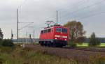 111 111 wurde am 30.09.14 vom Werk Dessau aus auf Probefahrt geschickt.