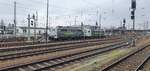 Bahnhof Cottbus am 18.03.2021 Zusammen mit einer BR 182